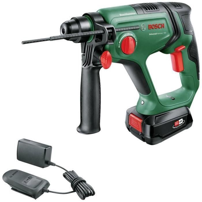 Taladro percutor BOSCH UniversalHammer 18V 2,5 Ah Inalámbrico SDS Plus Taladro percutor BOSCH UniversalHammer 18V 2,5 Ah Inalámbrico SDS Plus
