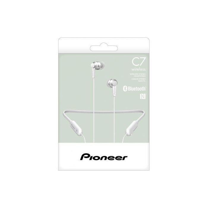 Auriculares Inalámbricos Intrauditivos Pioneer SE-C7BT(W)/ con Micrófono/ Bluetooth/ NFC/ Blancos 3