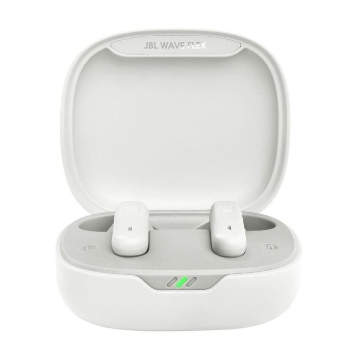 Auriculares Inalámbricos con Estuche de Carga JBL Wave Flex Blanco 15 Auriculares Inalámbricos con Estuche de Carga JBL Wave Flex Blanco 15