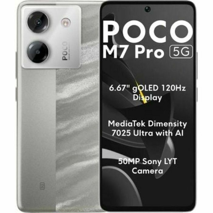 Smartphone Xiaomi 6,67" Octa Core 8 GB RAM 256 GB Plateado Smartphone Xiaomi 6,67" Octa Core 8 GB RAM 256 GB Plateado