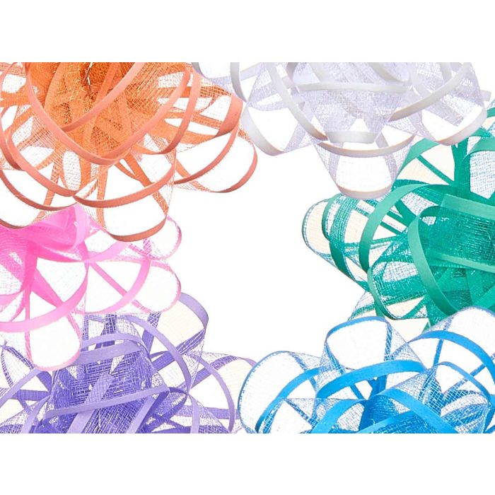 Pvc 72 Lazos Visillo 6 Color Pasteles 5,8Cm Pincello (12 Unidades) 3 Pvc 72 Lazos Visillo 6 Color Pasteles 5,8Cm Pincello (12 Unidades) 3