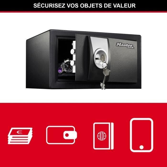 MASTER LOCK Llave segura - acero sólido - 9.9 L 2 MASTER LOCK Llave segura - acero sólido - 9.9 L 2