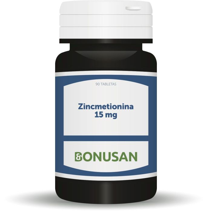 BONUSAN Zincmetionina 90 Cápsulas, para el Sistema Inmunitario y Protección Antioxidante con L-Optizinc