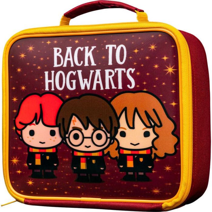 KIDS LICENSING Bolsa Portamerienda Termica Back To Hogwarts Harry Potter 20x23x8cm