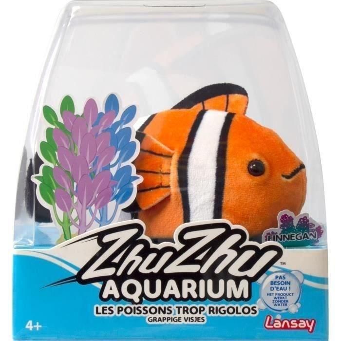 Figura miniatura - LANSAY - 51116 - Acuario Zhu Zhu - Pez Payaso Luna Figura miniatura - LANSAY - 51116 - Acuario Zhu Zhu - Pez Payaso Luna