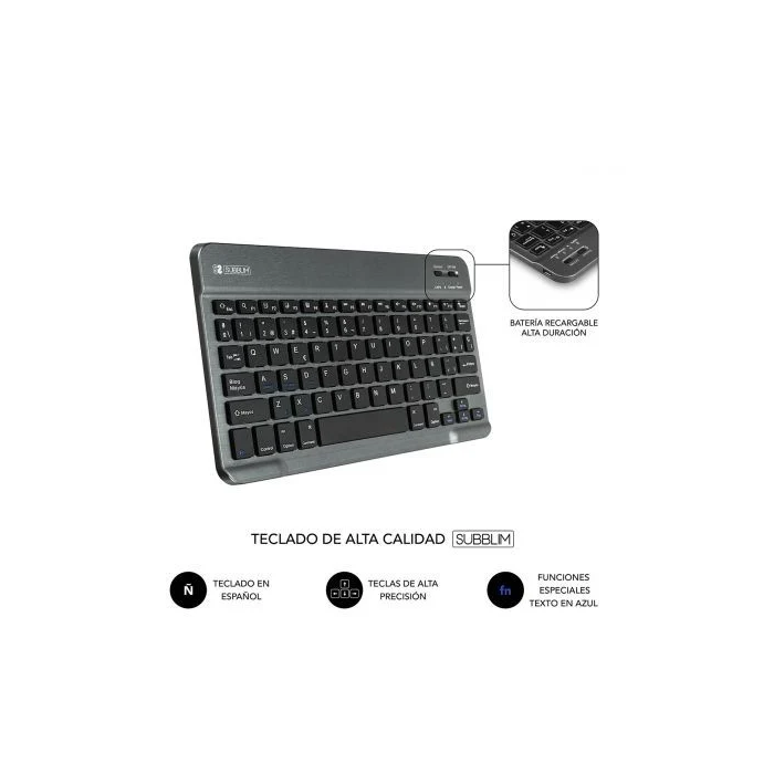 SUBBLIM Funda Tablet KEYTAB PRO BLUETOOTH 10,1" Black SUBBLIM Funda Tablet KEYTAB PRO BLUETOOTH 10,1" Black