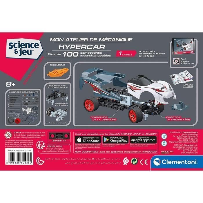 Clementoni - Ciencia y juego - Hypercar 2 Clementoni - Ciencia y juego - Hypercar 2