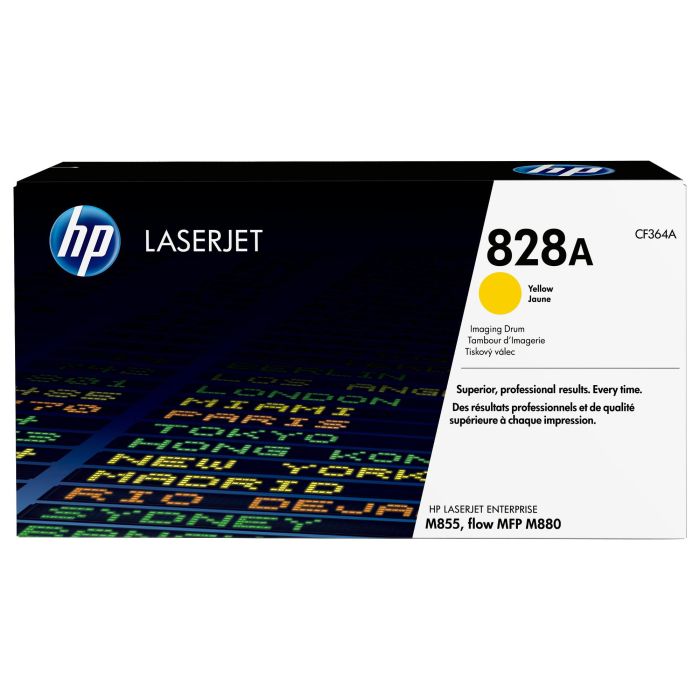 HP Tambor de imágenes LaserJet 828A Amarillo para Impresoras HP LaserJet Enterprise M855, M880, M775