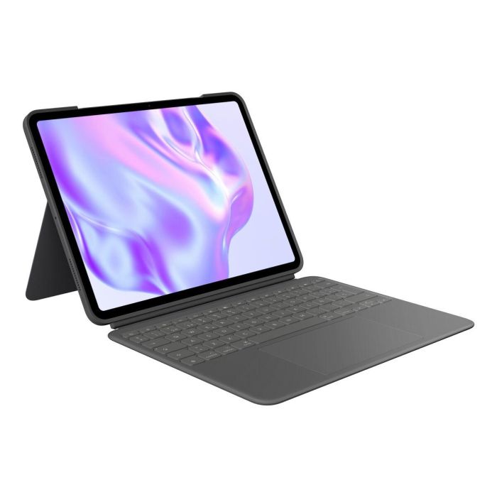Funda para Tablet Logitech 920-012667 Gris Grafito Qwerty Español 29 Funda para Tablet Logitech 920-012667 Gris Grafito Qwerty Español 29
