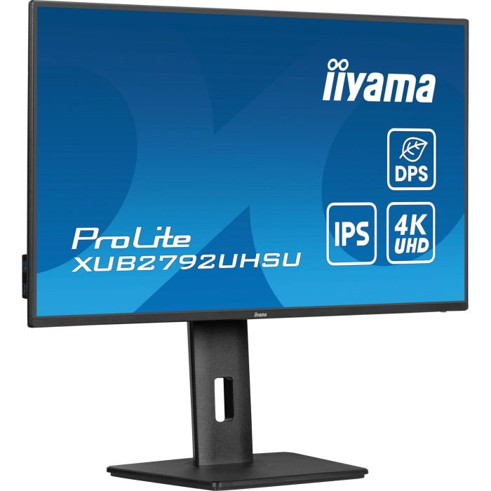 iiyama XUB2792UHSU-B6 Monitor 27" 4K Ultra HD IPS 60Hz 4ms con USB, HDMI, DisplayPort y Altavoces Negro 9 iiyama XUB2792UHSU-B6 Monitor 27" 4K Ultra HD IPS 60Hz 4ms con USB, HDMI, DisplayPort y Altavoces Negro 9