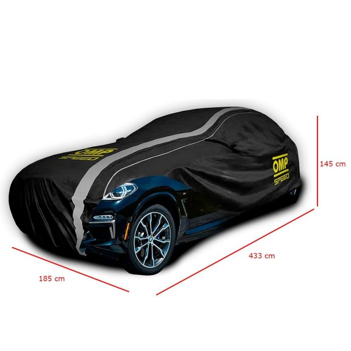 Omp Speed Funda Cubre Coches Exterior-Interior, Impermeable, 4 Capas Para Suv Talla M, 433x185x145 cm OMPS18030619 6 Omp Speed Funda Cubre Coches Exterior-Interior, Impermeable, 4 Capas Para Suv Talla M, 433x185x145 cm OMPS18030619 6