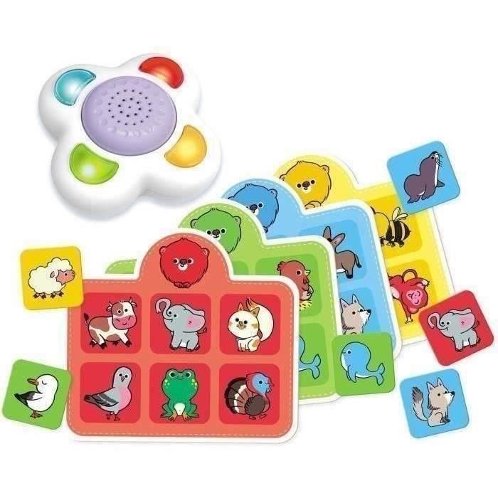 Nathan NAT3701656100119 Mi Primer Loto de Sonido: Juego Educativo para Identificar Sonidos de Animales 2 Nathan NAT3701656100119 Mi Primer Loto de Sonido: Juego Educativo para Identificar Sonidos de Animales 2