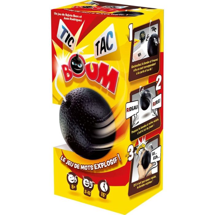 Juego de Mesa Asmodee Tic tac BOOM (FR) 1