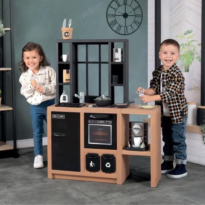 Smoby SMOB312600 Cocina Loft de Juguete con 32 Accesorios para Niños a partir de 3 años 3