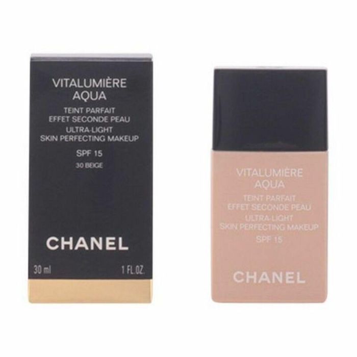 Base de Maquillaje Fluida Vitalumière Aqua Chanel 11 Base de Maquillaje Fluida Vitalumière Aqua Chanel 11