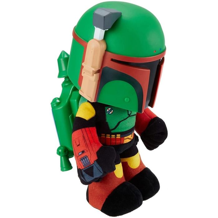 Peluche Boba Fett Lanza Cohetes Star Wars Hhw55 Mattel 3 Peluche Boba Fett Lanza Cohetes Star Wars Hhw55 Mattel 3