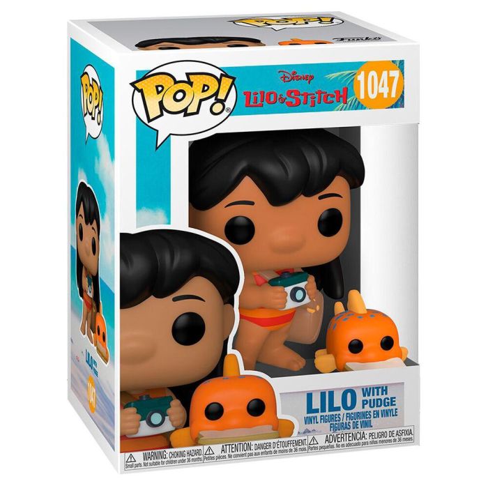 Funko Pop Disney Lilo & Stitch Lilo Con Pez & Sandwich Nº1047 -Caja Original- 2 Funko Pop Disney Lilo & Stitch Lilo Con Pez & Sandwich Nº1047 -Caja Original- 2