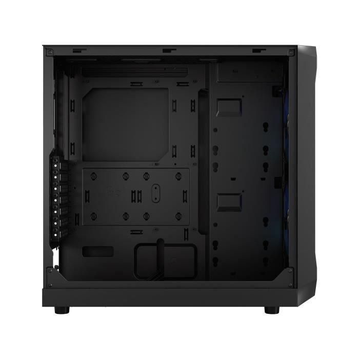 Focus de diseño fractal 2 RGB Black TG Clear PC Case 1