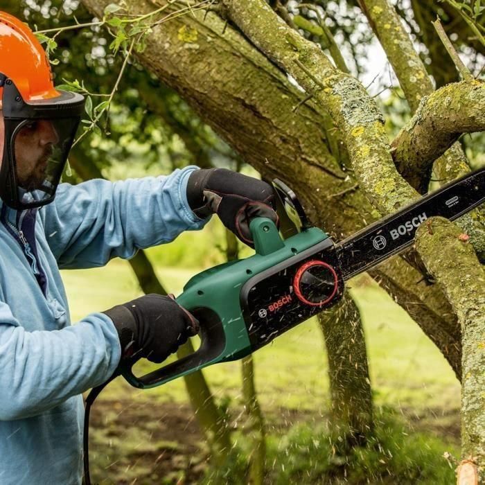 Bosch UniversalChain 35 Motosierra Eléctrica 1800W 12 m/s con SDS para Fácil Tensado de Cadena 5