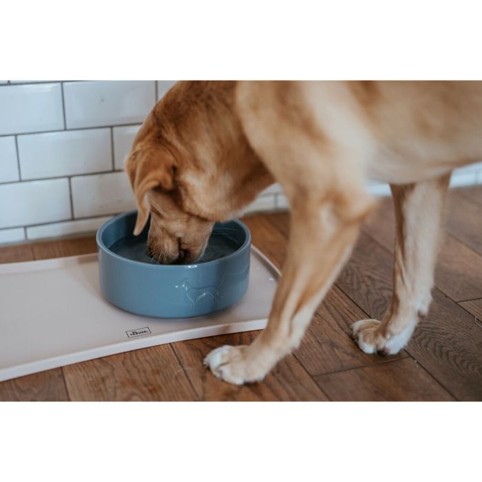 Comedero para Perro Hunter OSBY GLAZED Azul Cerámica 1,9 L 1 Comedero para Perro Hunter OSBY GLAZED Azul Cerámica 1,9 L 1