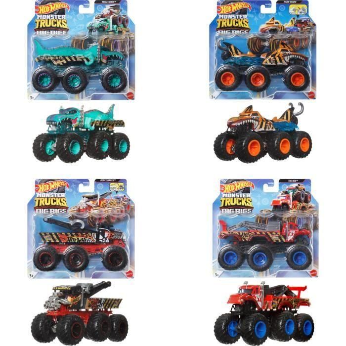 Monster Trucks de Hot Wheels: ¿surtido de grandes máquinas? Escala 1/64 - Hot Wheels - HWN86