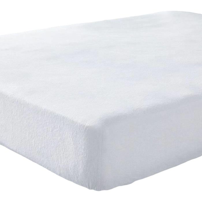Today Essential Protector de Colchón Absorbente de Fibra Natural 160x200 cm para Cama de Matrimonio Blanco Lavable a 95°C 0 Today Essential Protector de Colchón Absorbente de Fibra Natural 160x200 cm para Cama de Matrimonio Blanco Lavable a 95°C 0