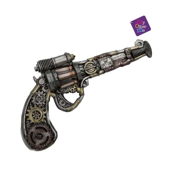 My Other Me Revolver Steampunk de Foam - Juguete de Pistola Cosplay Multicolor para Niños +3 Años, Ideal para Disfraces 31x18 cm 4 My Other Me Revolver Steampunk de Foam - Juguete de Pistola Cosplay Multicolor para Niños +3 Años, Ideal para Disfraces 31x18 cm 4