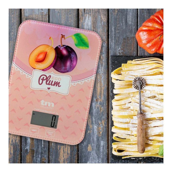 Báscula de Cocina TM Electron Eco Plum 5 kg 1