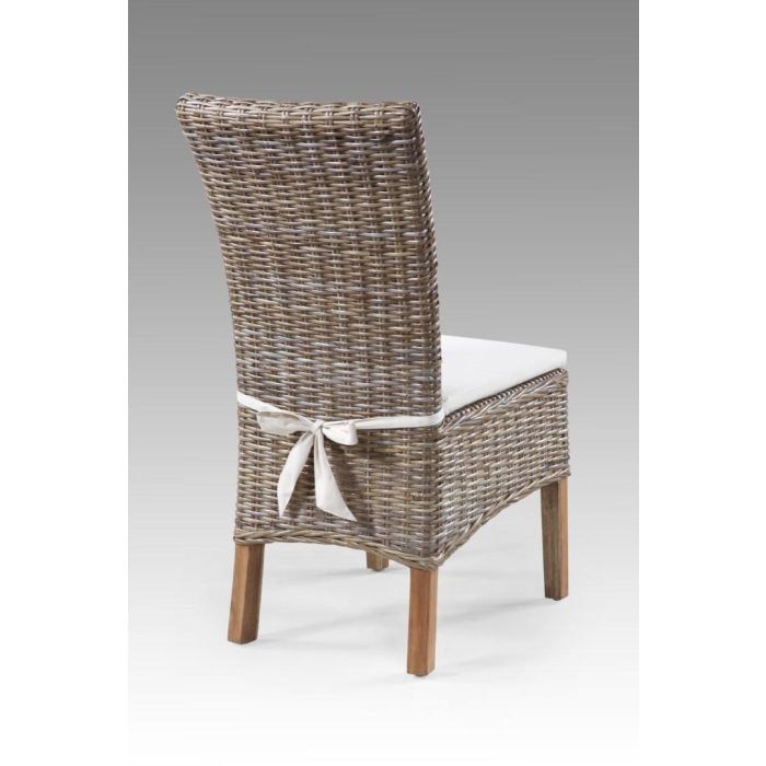 Silla Item Home DKD Home Decor Marron Crudo 63 x 103 x 50 cm 1