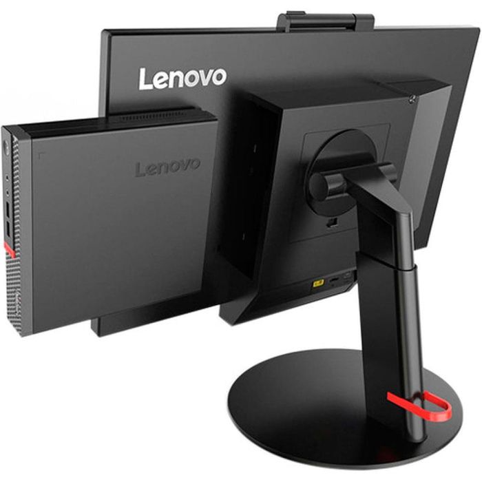 Lenovo M910Q Combo Reacondicionado Mini PC con Monitor 24 Pulgadas, Intel Core i5 6ta Gen, 8GB RAM, 256GB SSD, Windows 10 Pro