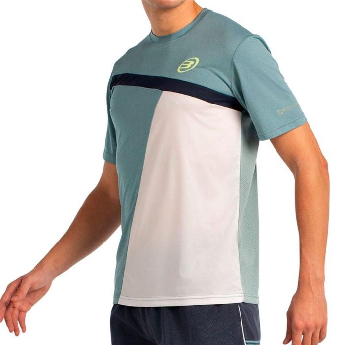 Camiseta de Manga Corta Hombre Bullpadel LLEGA-148 Aguamarina 2 Camiseta de Manga Corta Hombre Bullpadel LLEGA-148 Aguamarina 2