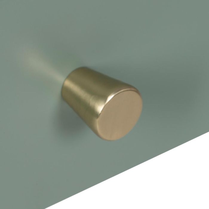 Mesita Verde Acero 43 X 41 X 50 cm