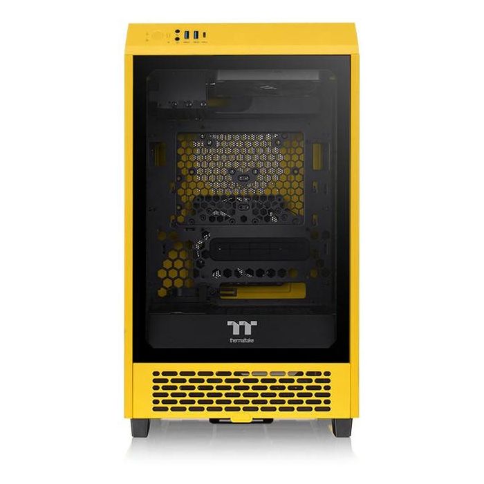 Thermaltake CA-1X9-00S4WN-00 The Tower 200 TG Mini Tower PC - Amarillo, Mini-ITX, Panel de Vidrio Templado, USB 3.2 Gen 1/2 2 Thermaltake CA-1X9-00S4WN-00 The Tower 200 TG Mini Tower PC - Amarillo, Mini-ITX, Panel de Vidrio Templado, USB 3.2 Gen 1/2 2