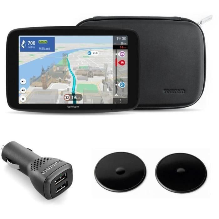 Navegador GPS - TOM TOM - GO Camper Max 7 - Premium Pack Nueva generación - 7 - Mapa mundial Navegador GPS - TOM TOM - GO Camper Max 7 - Premium Pack Nueva generación - 7 - Mapa mundial