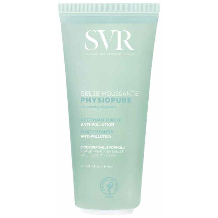 Svr Laboratoire Dermatologique PHYSIOPURE gelee mousse Limpiador Facial Gel Espuma Purificante Refrescante Hipoalergénico Piel Sensible 200 ml