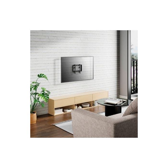 AISENS - SOPORTE ECO ULTRA DELGADO PARA MONITOR/TV 35KG DE 23-42, NEGRO 4