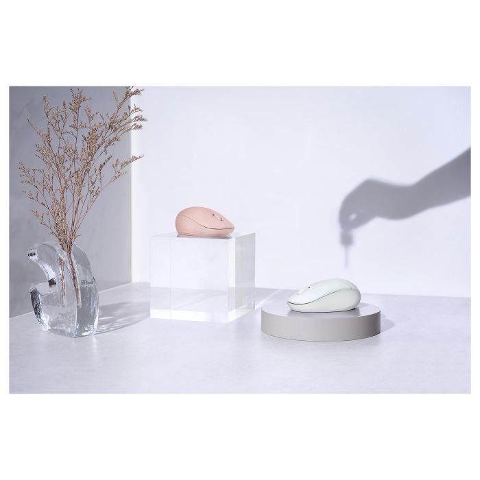 ASUS MD101 Ratón Óptico Inalámbrico RF Wireless + Bluetooth 2400 DPI Blanco 3