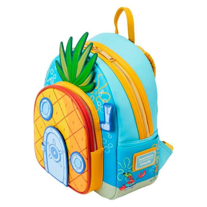 Mochila Casa de la Piña Bob Esponja Loungefly 26cm 2