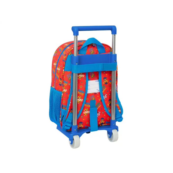 Safta Mochila 185+carro 705 Paw Patrol "Cool" con Carro 26x34x11 cm 1