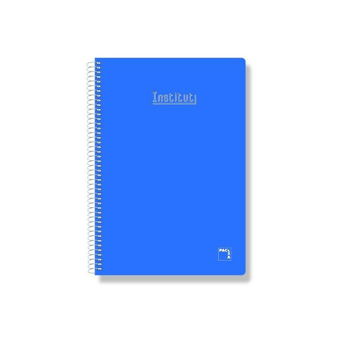 Bloc Pacsa Xtra Tapa Extra Fº 80H Cuadric.4X4 60G. Azul (Set de 5)