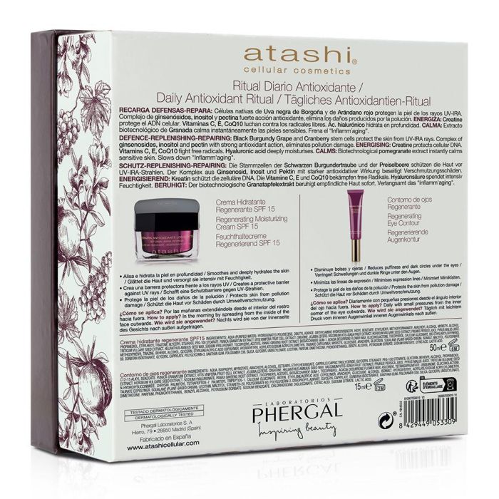 Atashi Ritual Antioxidante Hidratante Facial Estuche 2 Pz 1