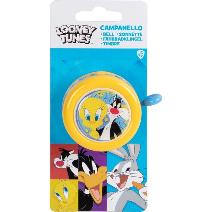 Timbre Infantil para Bicicleta Looney Tunes CZ10962 Amarillo 2