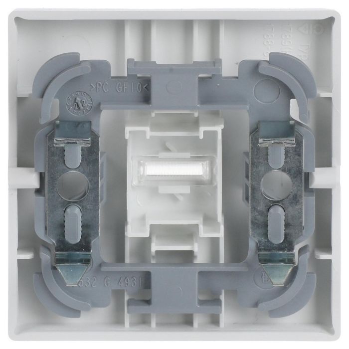 BUSCH-JAEGER BJ 1789 LI-84 Abdeckung für Taster mit Symbol Licht future linear studioweiß - Cubierta de Interruptor Blanco Estudio BUSCH-JAEGER BJ 1789 LI-84 Abdeckung für Taster mit Symbol Licht future linear studioweiß - Cubierta de Interruptor Blanco Estudio
