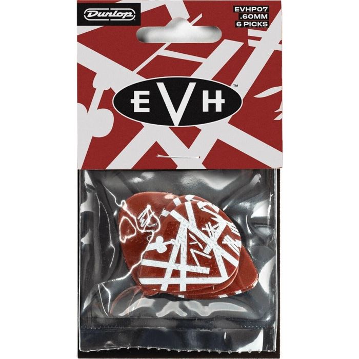 Dunlop EVH Shark Pack 24 Púas Max Grip Guitarra
