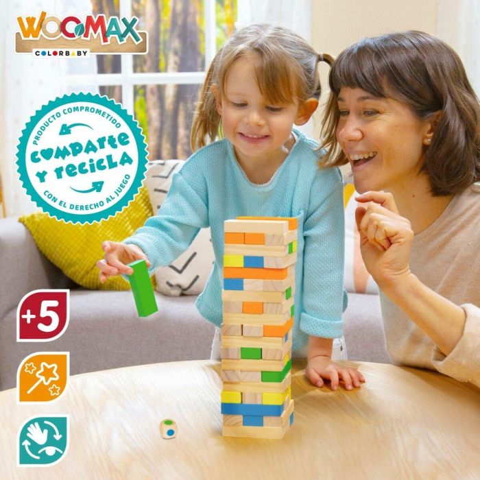 Jenga Woomax (6 Unidades) 2 Jenga Woomax (6 Unidades) 2