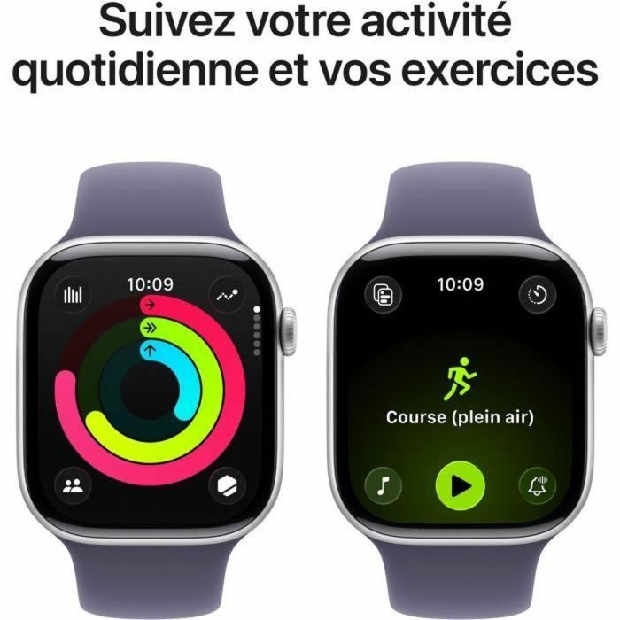 Apple Watch S11 Aluminium 46mm Plata con Sportband Nebelviolett M/L 12 Apple Watch S11 Aluminium 46mm Plata con Sportband Nebelviolett M/L 12