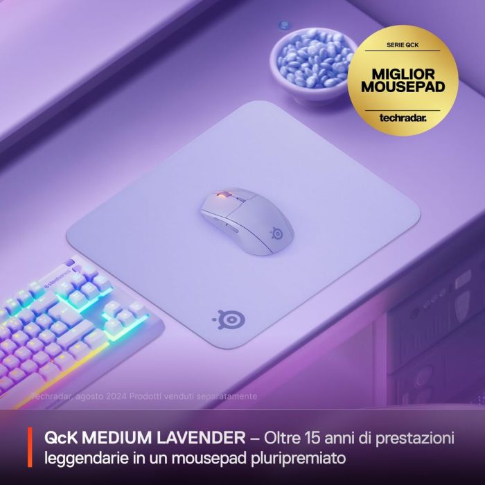 Alfombrilla de Ratón SteelSeries Lila 20 Alfombrilla de Ratón SteelSeries Lila 20