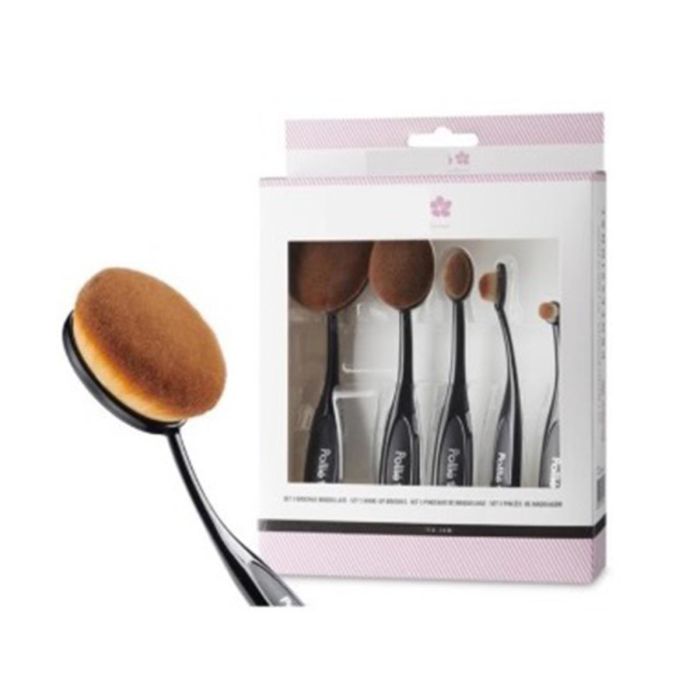 Eurostil Maquillaje set 5 cepillos 5un Eurostil Maquillaje set 5 cepillos 5un