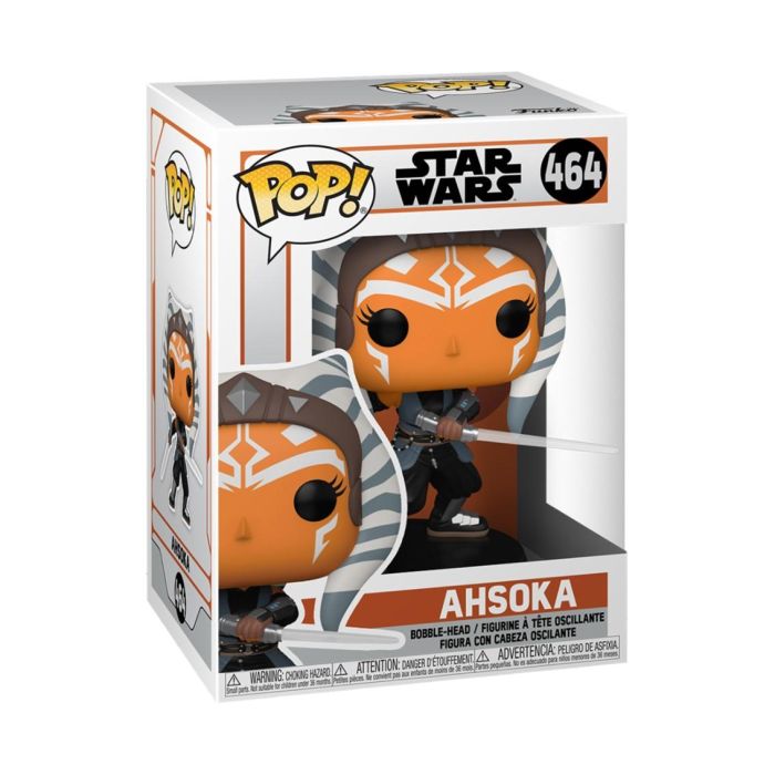 Funko Pop Star Wars The Mandalorian Ahsoka con Sables - Figura de Vinilo de 9 cm con Caja Original 1 Funko Pop Star Wars The Mandalorian Ahsoka con Sables - Figura de Vinilo de 9 cm con Caja Original 1