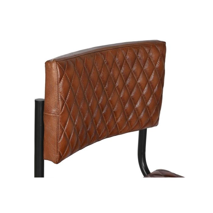 Silla Home ESPRIT Marrón Negro 47 x 50 x 88 cm 3 Silla Home ESPRIT Marrón Negro 47 x 50 x 88 cm 3